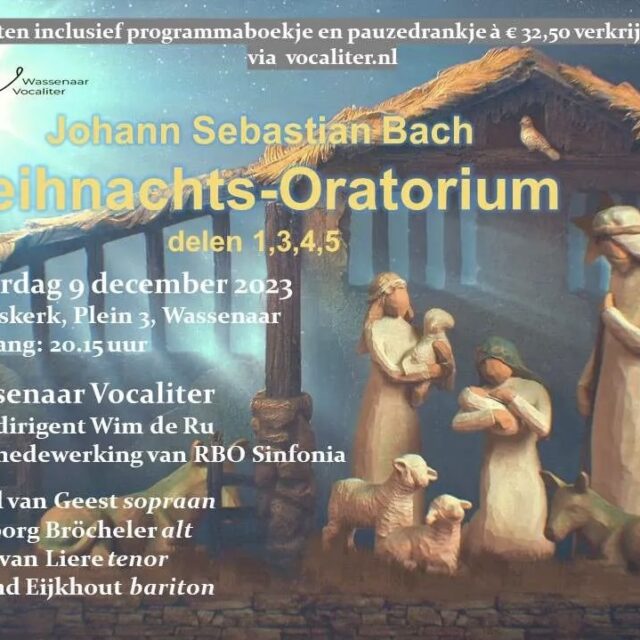 9 december Weihnachtsoratorium