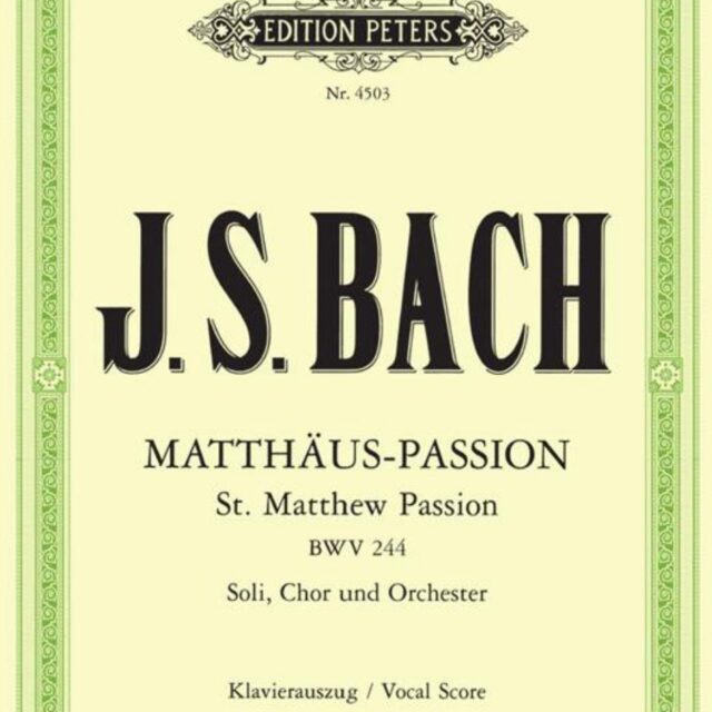 Matthäus Passion 5 maart 2025